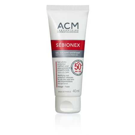 acm-acm-sebionex-gel-solaire-matifiant-spf-50-40-ml-cremes-solaires.jpg ACM SEBIONEX GEL SOLAIRE MATIFIANT SPF 50+ 40 ML – Image 1