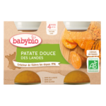 BABYBIO PATATE DOUCE DES LANDES 2X130 G