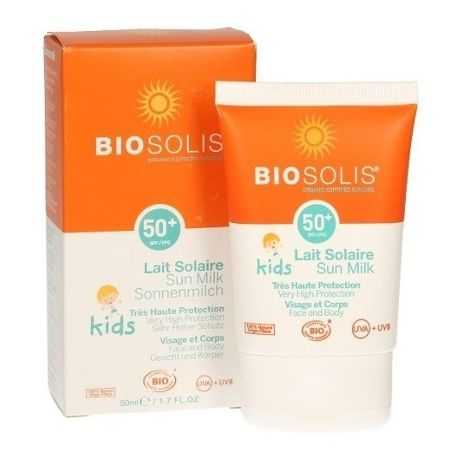 biosolis-lait-solaire-bebe-et-enfants-corp-et-visage-spf-50.jpg BIOSOLIS LAIT SOLAIRE BEBE ET ENFANTS CORP ET VISAGE SPF 50+ – Image 1