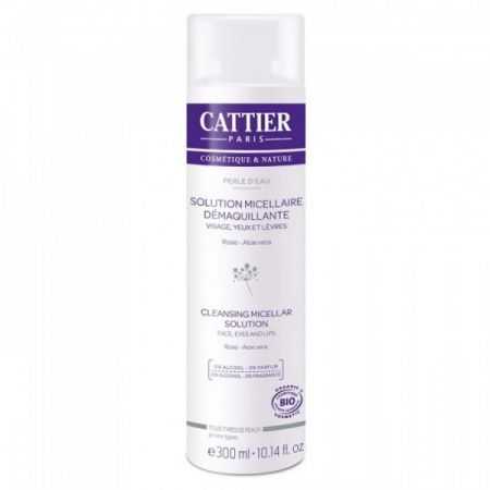 cattier-solution-micellaire-demaquillante-300ml.jpg CATTIER SOLUTION MICELLAIRE DEMAQUILLANTE 300ML – Image 1