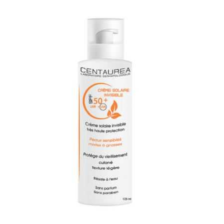 centaurea-centaurea-creme-solaire-invisible-spf-50-125-ml-cremes.jpg CENTAUREA CREME SOLAIRE INVISIBLE SPF 50+ 125 ML – Image 1