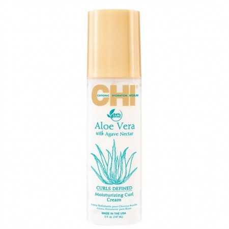 chi-aloe-vera-creme-cheveux-boucles-147ml.jpg CHI ALOE VERA CREME CHEVEUX BOUCLES 147ML – Image 1