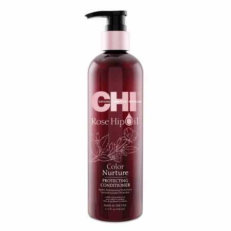chi-rose-hip-oil-apres-shampooing-protecteur-340ml.jpg CHI ROSE HIP OIL APRES SHAMPOOING PROTECTEUR 340ML – Image 1