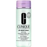 CLINIQUE ALL ABOUT CLEAN LAIT MICELLAIRE TOUT EN UN NETTOYANT DEMAQUILLANT PEAUX TRES SECHES A MIXTE 200 ML