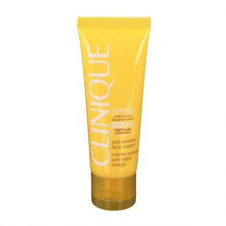 clinique-sun-creme-solaire-anti-rides-spf-30-50ml.jpg CLINIQUE SUN CREME SOLAIRE ANTI RIDES SPF 30-50ML – Image 1