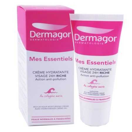 dermagor-mes-essentiels-creme-hydratante-visage-24-h-riche-40ml.jpg DERMAGOR MES ESSENTIELS CREME HYDRATANTE VISAGE 24 H RICHE 40ML – Image 1