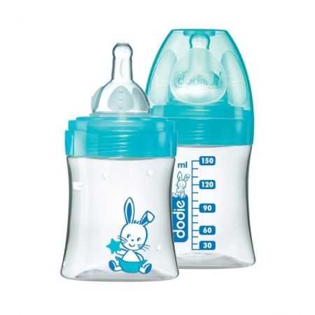 dodie-biberon-anti-colique-tetine-ronde-3-vitesses-150ml-lagoon-valentin-0-6-m.jpg DODIE BIBERON ANTI COLIQUE TETINE RONDE 3 VITESSES + 150ML LAGOON VALENTIN 0-6 M – Image 1