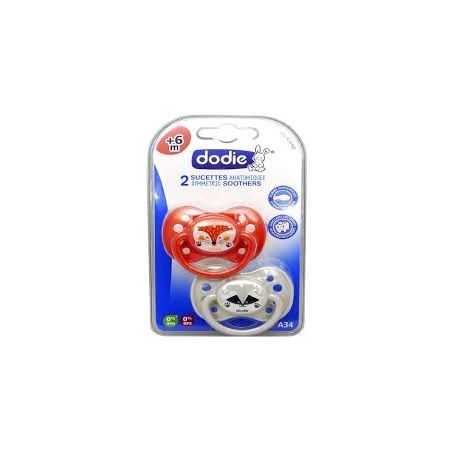 dodie-dodie-suc-a13-6m-duo-summertime-sucettes-et-attaches-sucettes.jpg DODIE SUC A13 +6M DUO SUMMERTIME – Image 1