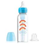 DR BROWNS BIBERON ANTI COLIC OPTION +250 ML COL ETROIT SIPPY + TETINE L3 6 MOIS+