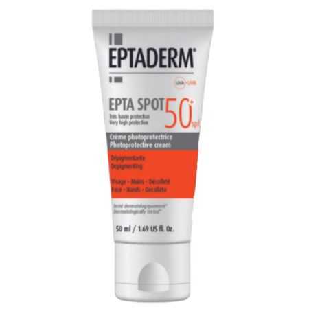 eptaderm-eptaderm-epta-spot-creme-photoprotectrice-spf-50-50ml-cremes-solaires.jpg EPTADERM EPTA SPOT CREME PHOTOPROTECTRICE SPF 50+ (50ML) – Image 1