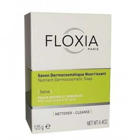floxia-savon-dermocosmetique-nourrissant-125g.jpg FLOXIA SAVON DERMOCOSMETIQUE NOURRISSANT 125G – Image 1
