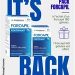 FORCAPIL FORTIFIANT PACK GELULES 1 ACHETE 1 OFFERT