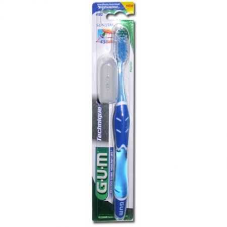 gum-brosse-a-dents-technique-medium-normal-ref-492.jpg GUM BROSSE A DENTS TECHNIQUE MEDIUM NORMAL REF 492 – Image 1