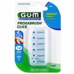 GUM BROSSE FINES PAR 6 UNITES A LA CHLORHEXIDINE 1.6MM REF 624
