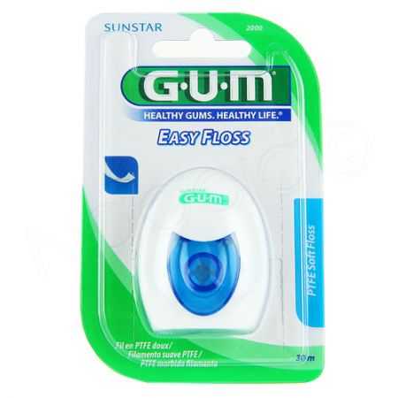 gum-gum-easy-floss-fil-en-ptfe-ultra-resistant-espace-tres-etroits-ref-2000-brossette-interdentaires-et-accessoires.jpg GUM EASY FLOSS FIL EN PTFE ULTRA RESISTANT ESPACE TRES ETROITS REF 2000 – Image 1