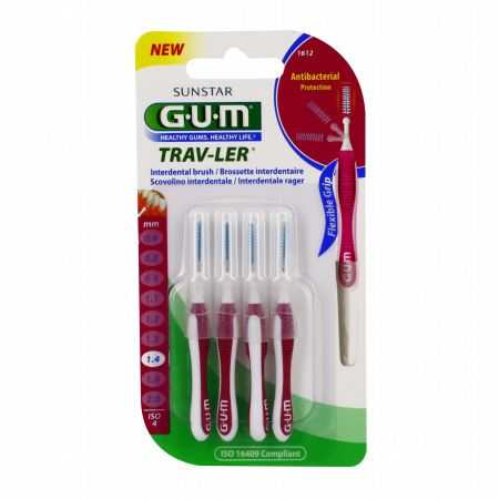 gum-gum-manche-par-4-unites-avec-brossette-fine-14mm-ref-1612-brossettes-interdentaires-et-fils-dentaires.jpg GUM MANCHE PAR 4 UNITES AVEC BROSSETTE FINE 1.4MM REF 1612 – Image 1