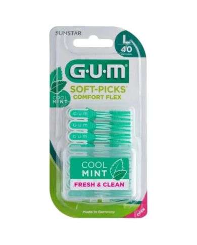 gum-gum-soft-picks-comfort-flex-menthole-40-larges-ref-671-brossettes-interdentaires-et-accessoires.jpg GUM SOFT PICKS COMFORT FLEX MENTHOLE 40 LARGES REF 671 – Image 1