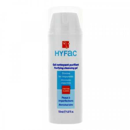 hyfac-hyfac-gel-nettoyant-purifiant-150-ml-soins-anti-imperfections.jpg HYFAC GEL NETTOYANT PURIFIANT 150 ML – Image 1