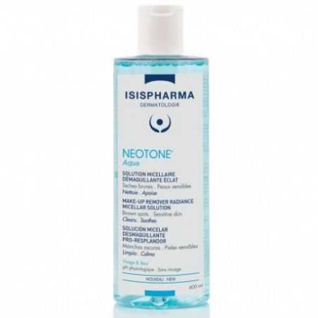 isispharma-isispharma-neotone-aqua-solution-micellaire-demaquillante-eclat-400ml-nettoyants-visage.jpg ISISPHARMA NEOTONE AQUA SOLUTION MICELLAIRE DEMAQUILLANTE ECLAT 400ML – Image 1