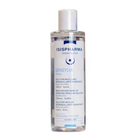 isispharma-isispharma-sensylia-aqua-solution-micellaire-demaquillante-hydratante-250-ml-nettoyants-visage.jpg ISISPHARMA SENSYLIA AQUA SOLUTION MICELLAIRE DEMAQUILLANTE HYDRATANTE / 250 ML – Image 1