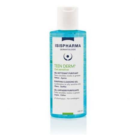 isispharma-isispharma-teen-derm-gel-nettoyant-sensitive-100ml-soins-anti-imperfections.jpg ISISPHARMA TEEN DERM GEL NETTOYANT SENSITIVE 100ML – Image 1