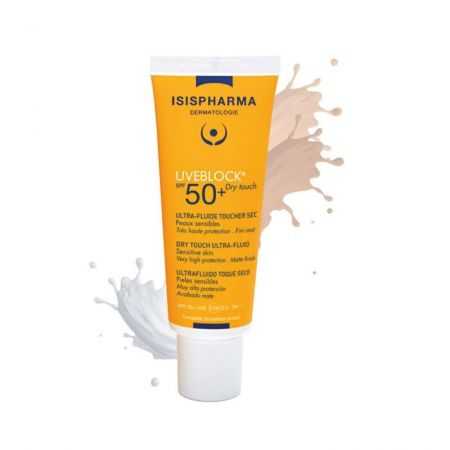 isispharma-isispharma-uveblock-ultra-fluide-spf-50-dry-touch-teinte-claire-40-ml-cremes.jpg ISISPHARMA UVEBLOCK ULTRA FLUIDE SPF 50 DRY TOUCH TEINTE CLAIRE 40 ML – Image 1