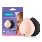 LANSINOH COUSSINETS D'ALLAITEMENT LAVABLES COULEURS x8