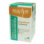 MAELYS MAGNESIUM & VITAMINE B6 30 GÉLULES