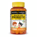 MASON NATURAL HEALTHY KIDS PROBIOTIC WITHE FIBER 60 CHEWABLES