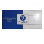 PHARCO MASQUES CHIRURGICAUX BLANC BOITE DE 50