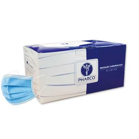 masque-covid-pharco-masques-chirurgicaux-bleu-boite-de-50-accessoires.jpg PHARCO MASQUES CHIRURGICAUX BLEU BOITE DE 50 – Image 1