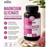 MISSION HEALTH AND GREEN PHARMA MAGNESIUM GLYCINATE 60 GELULES 300 MG