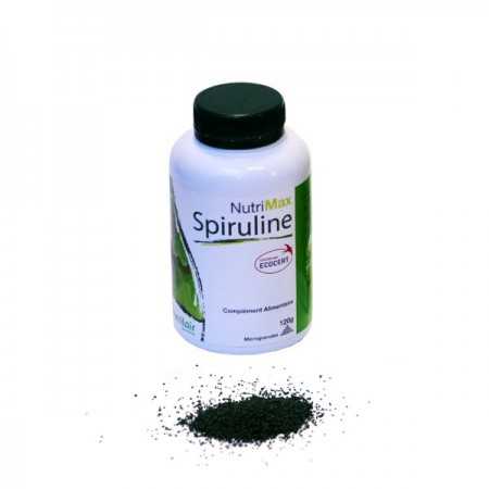 nutrimax-nutrimax-spiruline-100-bio-60-g-microgranules-tonus-et-vitalite-complements-alimentaires.jpg NUTRIMAX SPIRULINE 100% BIO 60 G MICROGRANULES TONUS ET VITALITÉ – Image 1