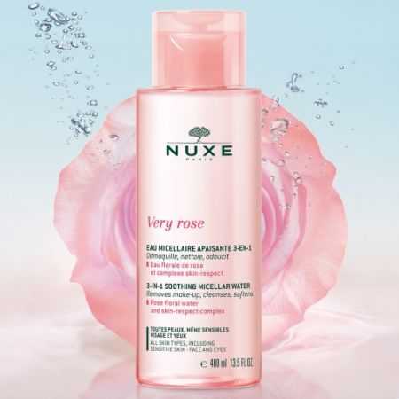 nuxe-very-rose-eau-micellaire-apaisante-3-en-1-400-ml.jpg NUXE VERY ROSE EAU MICELLAIRE APAISANTE 3 EN 1 400 ML – Image 1