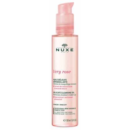 nuxe-very-rose-huile-delicate-demaquillante-150-ml.jpg NUXE VERY ROSE HUILE DELICATE DEMAQUILLANTE 150 ML – Image 1
