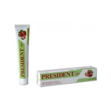 president-president-dentifrice-kids-3-6-fraise-dentifrices-enfants.jpg President Dentifrice Kids 3-6 Fraise – Image 1