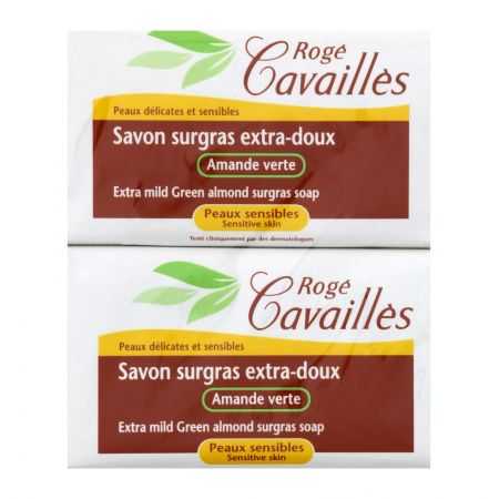 roge-cavailles-savon-surgras-extras-doux-amande-verte-250-g-x-2.jpg ROGE CAVAILLES SAVON SURGRAS EXTRAS DOUX AMANDE VERTE 250 G X 2 – Image 1