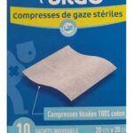 URGO COMPRESSES DE GAZ STERILES 20 CM x 20 CM