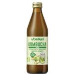 VOELKEL KOMBUCHA CITRON VERT ET GINGEMBRE 0.33 L