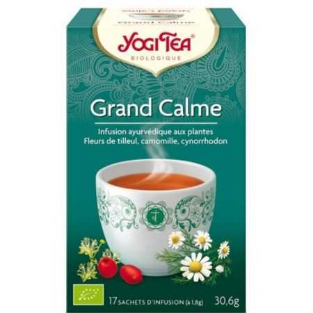 yogi-tea-grand-calme-17-sachets.jpg YOGI TEA GRAND CALME 17 SACHETS – Image 1